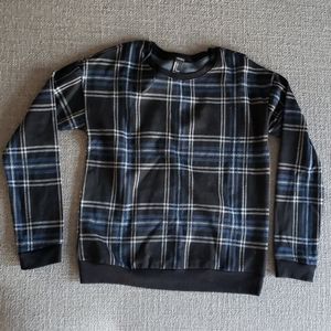 Plaid sweater
